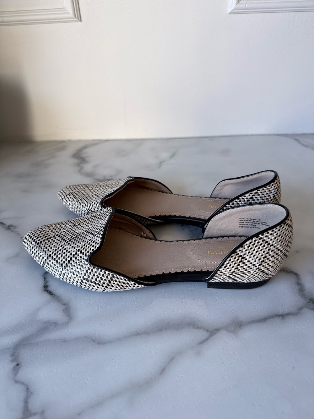 Isaac Mizrahi Flats Business Casual Closet Staple Preppy Elevated Basic size 10 - Picture 3 of 5